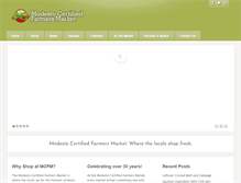 Tablet Screenshot of modestocfm.com